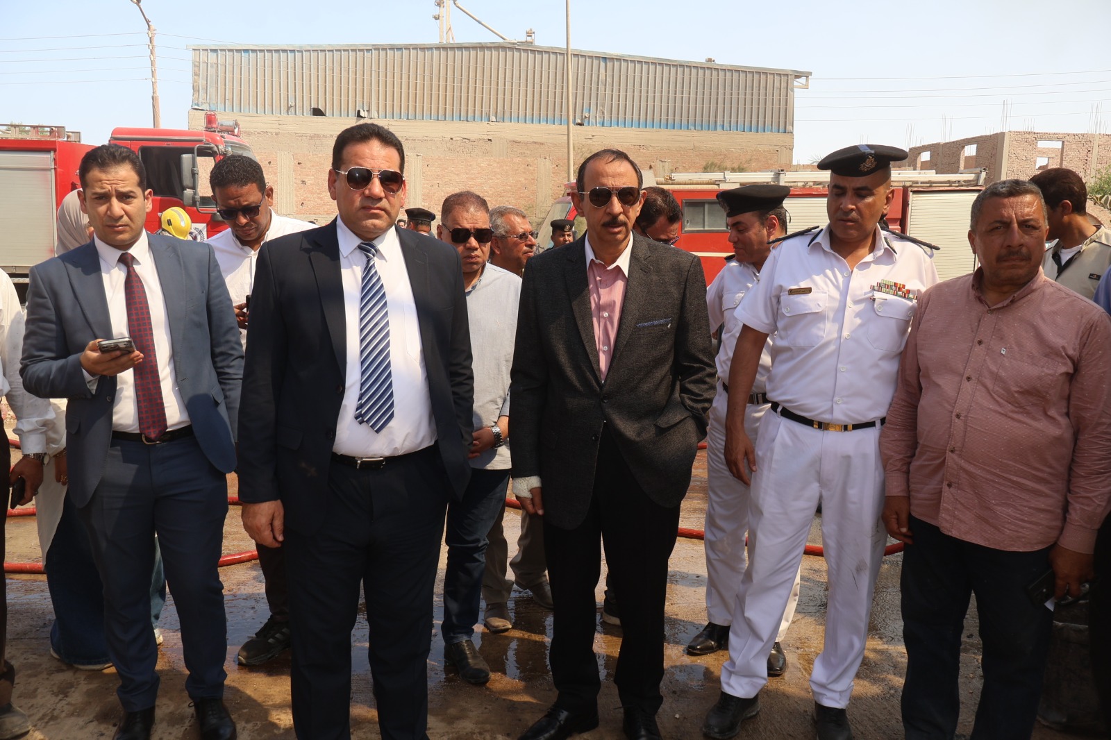 السيطرة على حريق مصنع قطن في سوهاج دون خسائر بالأر السيطرة على حريق مصنع قطن في سوهاج دون خسائر بالأر